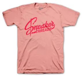 Retro Rust Pink Shirt - ST Logo - Pink