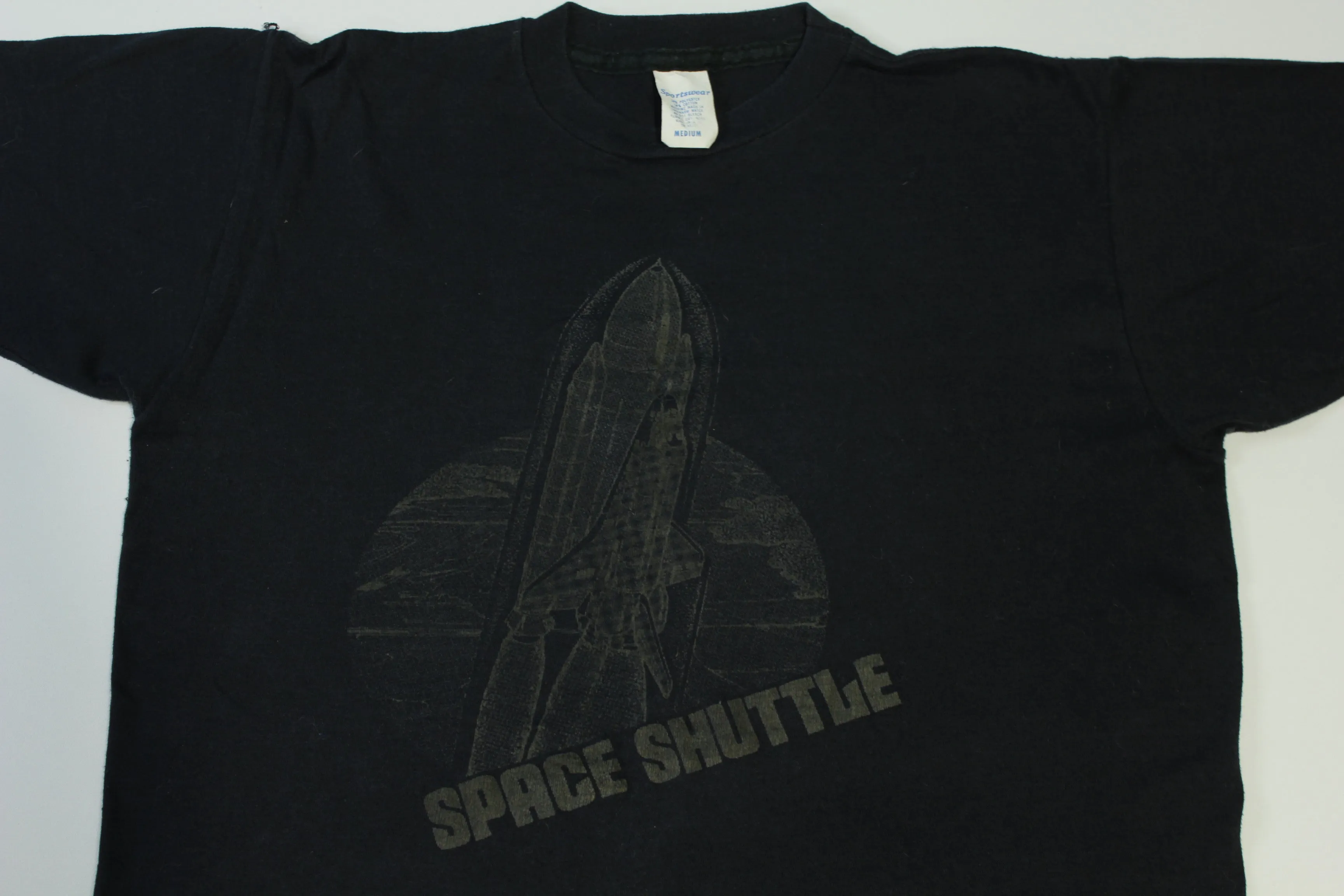 Space Shuttle Vintage Early 80's Original Sportswear NASA Launch Single Stitch T-Shirt