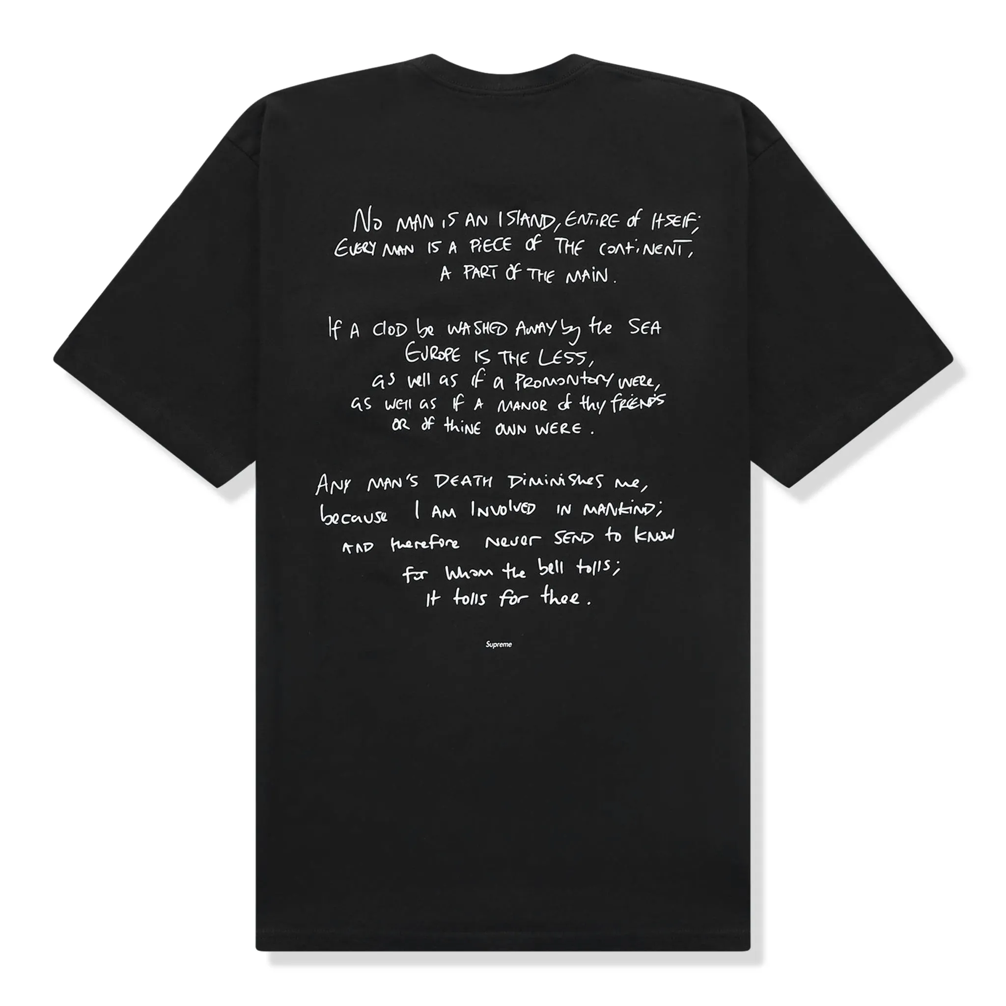 Supreme x Corteiz Rules The World Black T Shirt