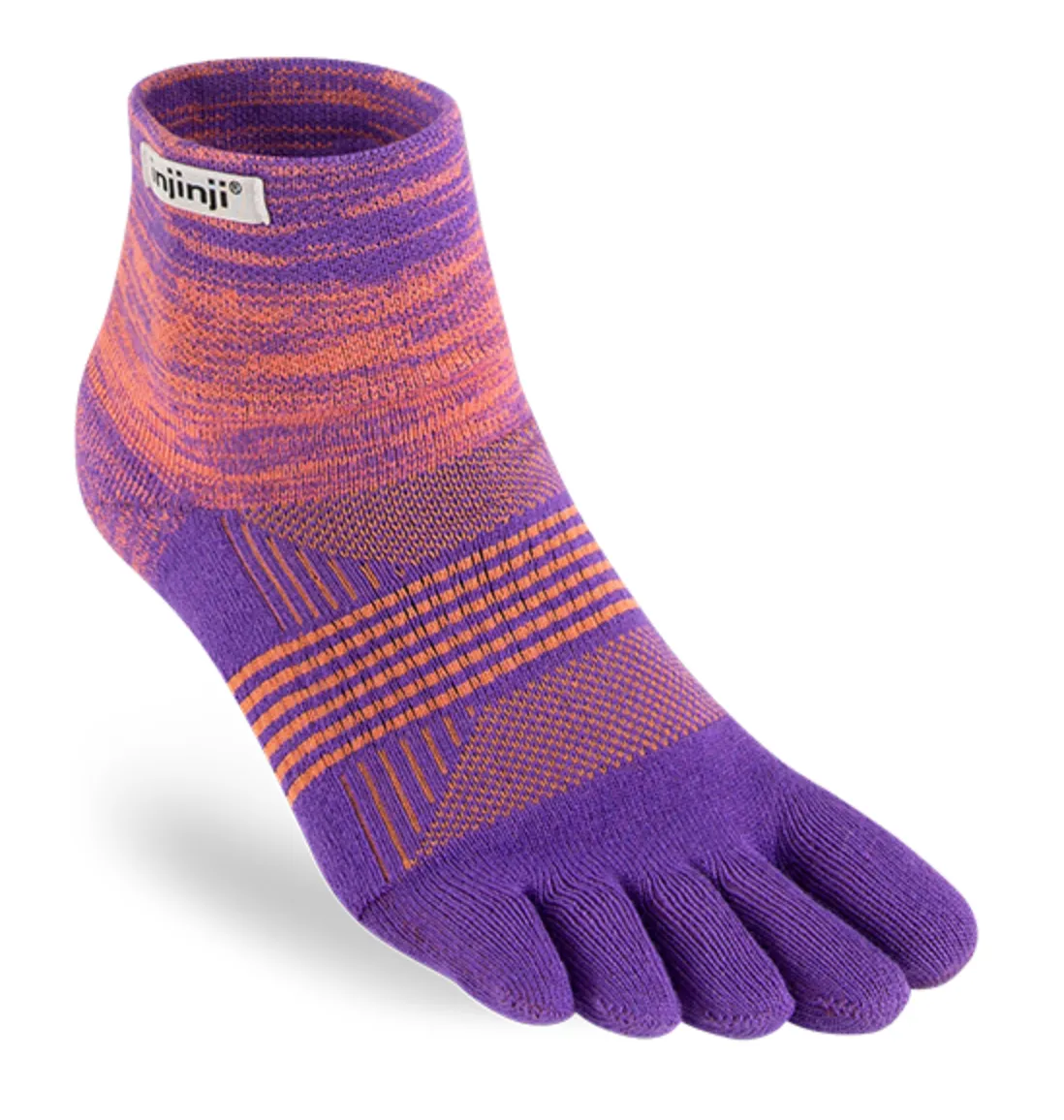 W Injinji Trail Midweight Mini-Crew Socks