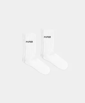 White Etype Sock 2-Pack