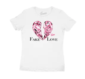 Womens Ice Cream 12 Shirt - Love - White